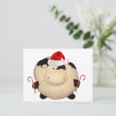 Het gelukkige Briefkaart van de Kerstman van (Staand voorkant)
