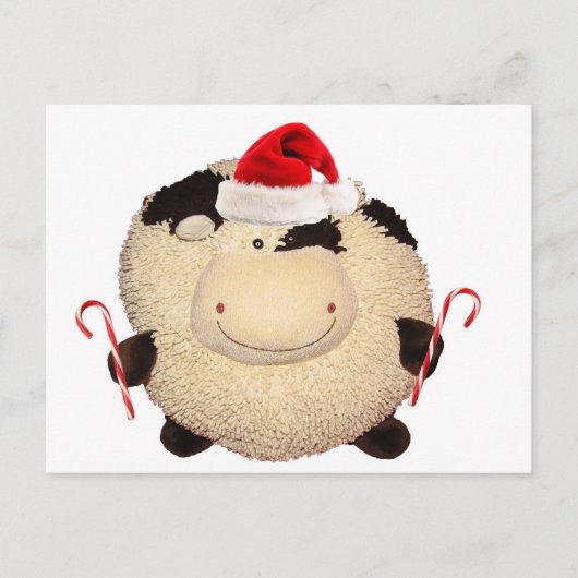Het gelukkige Briefkaart van de Kerstman van (Voorkant)