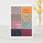 Het gelukkige Gekke Dekbed van de Vriend van de Kaart (Gele Bloem)