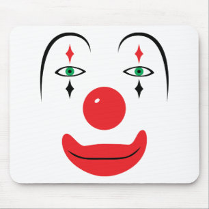 Het gelukkige Gezicht van de Clown Muismat