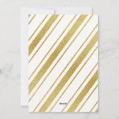 Het gelukkige Goud van het Nieuwjaar schittert de Feestdagenkaart (Achterkant)