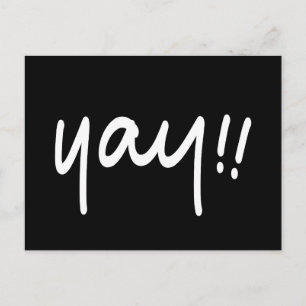 Het Gelukkige Handschrift Uplifting van Briefkaart