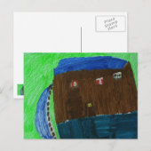 Het gelukkige Huis Briefkaart (Voorkant / Achterkant)