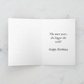 Het gelukkige Jaar van de Verjaardag 1924 de jaren Kaart (Binnen)