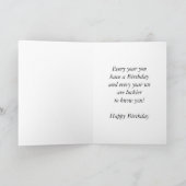 Het gelukkige Jaar van de Verjaardag 1927 de jaren Kaart (Binnen)