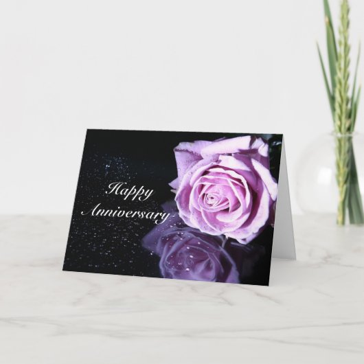 Het gelukkige Jubileum nam toe Kaart (Voorkant)