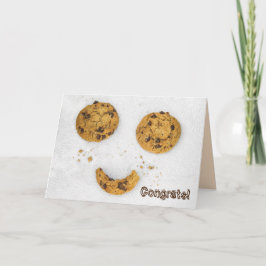 Het gelukkige koekje | Wenskaart Kaart