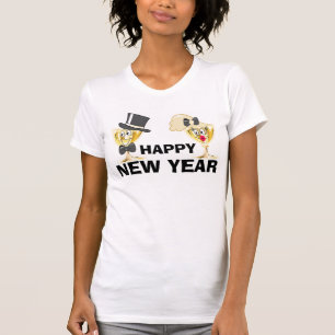 Het gelukkige Korte Sleeve van de Kleding van het T-shirt
