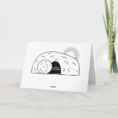 Het gelukkige Lege Graf Christus is van de Kaart (Achterkant)