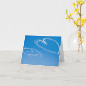 Het gelukkige Lege Wenskaart van de Hemel van het Kaart (Gele Bloem)