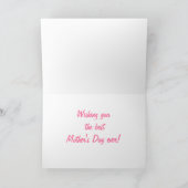 Het Gelukkige Moederdag Pansies van de KAART in (Binnen)