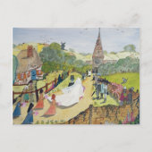 Het gelukkige paar briefkaart (Voorkant)