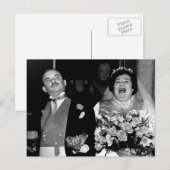 Het gelukkige paar briefkaart (Voorkant / Achterkant)