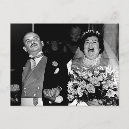 Het gelukkige paar briefkaart (Voorkant)