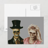 Het gelukkige paar briefkaart (Voorkant / Achterkant)