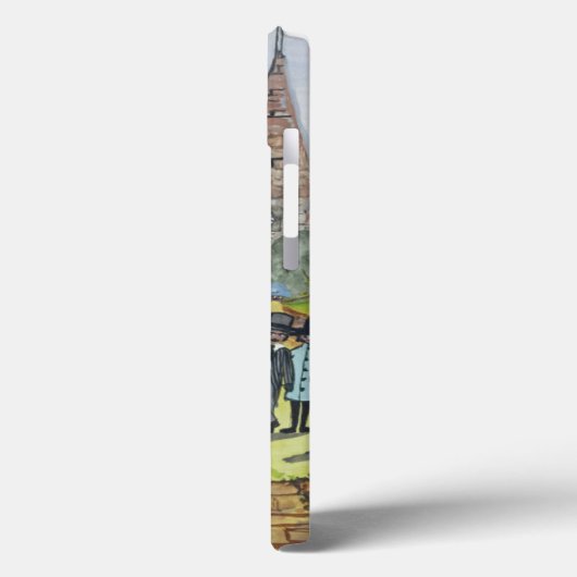 Het gelukkige paar Case-Mate iPhone case (Achterkant / Links)