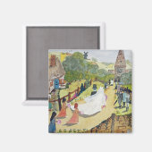 Het gelukkige paar magneet (Voorkant / Achterkant)