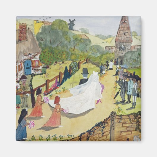 Het gelukkige paar magneet (Voorkant)