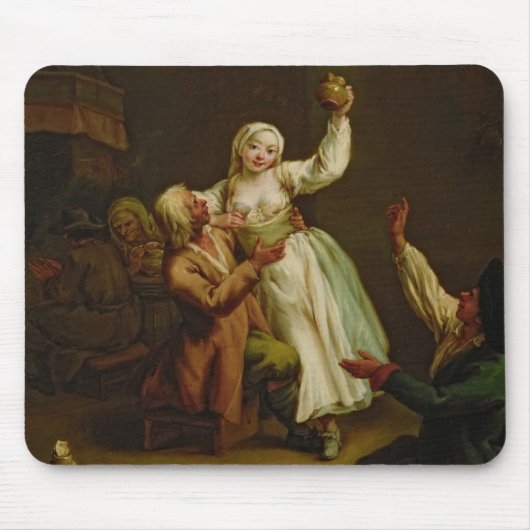 Het gelukkige paar muismat (Voorkant)