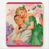 het gelukkige paar muismat (Voorkant)