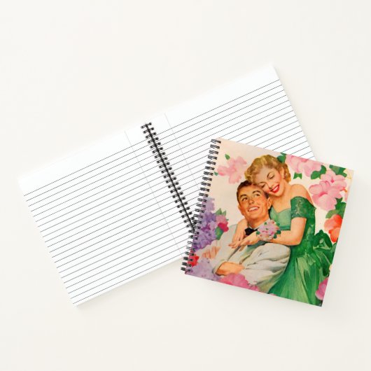 het gelukkige paar notitieboek (Binnen)