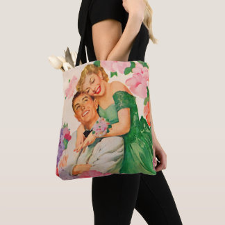 het gelukkige paar tote bag