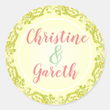 Het gelukkige paar. Twee Namen op een