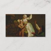 Het gelukkige paar visitekaartje (Achterkant)