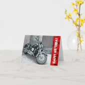 Het gelukkige Rood van de Bijl van de Kaart van de (Gele Bloem)