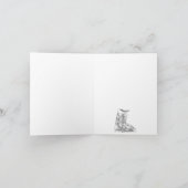 Het gelukkige Roze van de Laars van de Ski van de Kaart (Binnen)