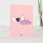 Het gelukkige Snoepje van de Verjaardag Kaart (Achterkant)