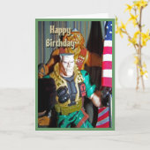 Het gelukkige Speelgoed van de Verjaardag voor Kaart (Gele Bloem)