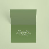 Het gelukkige St. Patrick Wenskaart van de Foto Kaart