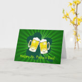 Het gelukkige St. Patrick Wenskaart van de Toost Kaart (Gele Bloem)