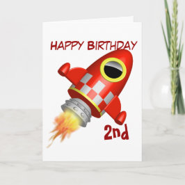 Het gelukkige Thema van het Schip van de Raket van Kaart