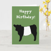 Het gelukkige Vee van de Jonge os van Beltie Kaart (Gele Bloem)