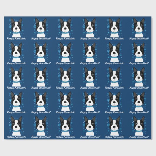 Het gelukkige Verpakkende Document van Boston Cadeaupapier (Vlak)