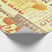 Het gelukkige Verpakkende Document van het Linnen Cadeaupapier (Hoek)