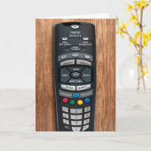 Het gelukkige Wenskaart van de Afstandsbediening Kaart (Gele Bloem)