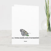 Het gelukkige Wenskaart van de Dag Groundhog Kaart (Achterkant)