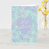 Het gelukkige Wenskaart van de Echtgenoot van het Kaart (Gele Bloem)