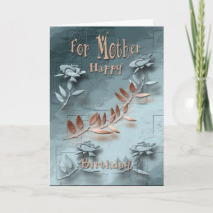 Het gelukkige wenskaart van de Moeder van de Kaart