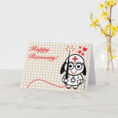 Het gelukkige Wenskaart van de Terugwinning! Kaart (Gele Bloem)