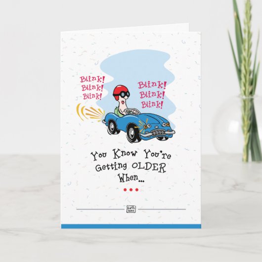 Het gelukkige Wenskaart van de Verjaardag Kaart (Voorkant)