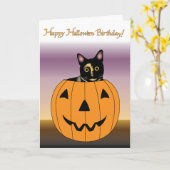 Het gelukkige Wenskaart van de Verjaardag van Kaart (Gele Bloem)