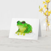 Het gelukkige Wenskaart van de Waterverf van de Kaart (Gele Bloem)