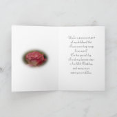 Het gelukkige Wenskaart van de Zuster van de Kaart (Binnen)