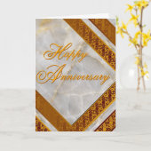 Het gelukkige Wenskaart van het Jubileum Kaart (Gele Bloem)