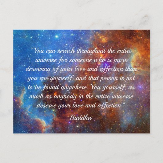 Het gelukkige Wisdom-briefkaart van Boeddha Briefkaart (Voorkant)