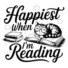 Het gelukkigst als ik lees hoodie